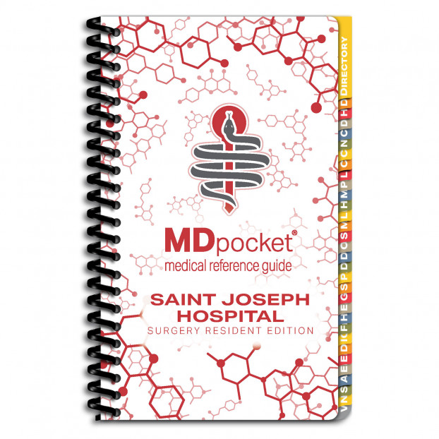 MDpocket® Saint Joseph Hospital Surgery Resident 